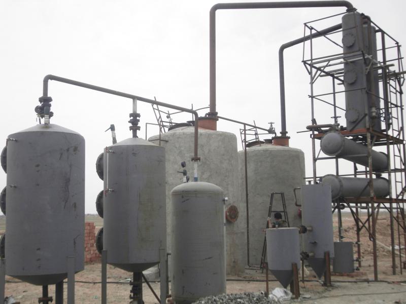 廢輪胎、廢塑料煉油設備